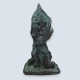 Carl-Henning 
Pedersen; 
Patineret 
bronze skulptur 
nr. 13/50