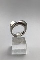 Georg Jensen / 
Hans Hansen 
Sterling Sølv 
Moderne Ring 
Måler Ring Str. 
54 (US 6 3/4) 
Vægt 10.5 gr 
...