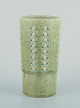 Per 
Lindemann-
Schmidt for 
Palshus.
Stor 
keramikvase med 
glasur i grønne 
og blå ...