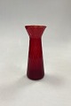 Rødt 
Hyacintglas 
Holmegaard / 
Kastrup / Fyens 
Glasværk
