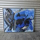 Maleri med 
Motiv Blå 
nuancer, 
abstrakt.
Kunstner Ole 
Bjørn.
Paris ´64.
Højde 92 cm
Bredde ...