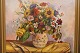 Blomster på 
bordet
Jean Martin
Ramme mål: 86 
x 33,5 cm.
Flot og 
Velholdt