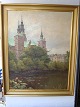 Hans Kruuse 
(1893-1964):
"Rosenborg 
Slot"
olie på lærred 
(nyrenset)
88x68 (100x80)