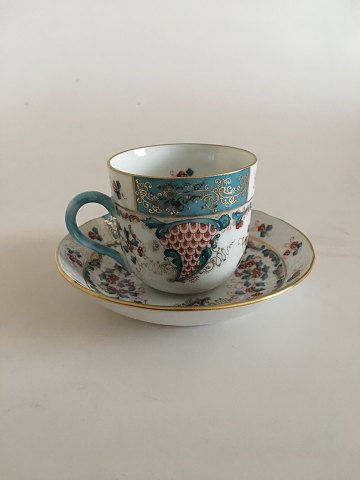 Herend Cornucopia (TCA) Kaffe Kop og underkop, Ungarn No 1727