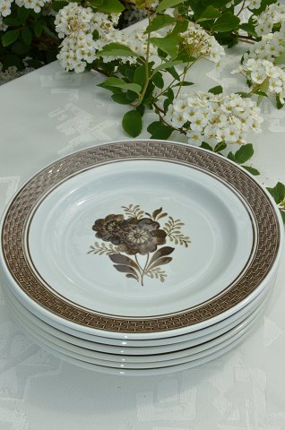 Royal Copenhagen Tranquebar brown  Plate 1842
