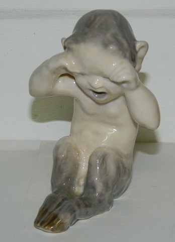 Kgl. Pan-figur i porcelæn 1900-1923