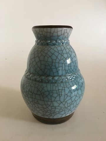 Bing & Grøndahl Art Nouveau Unika Vase af Effie Hegermann-Lindencrone fra 1927