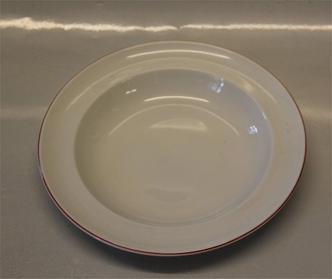 Rødtop  Kongelig Dansk porcelæn  Design Grethe Meyer  6290 Tallerken, dyb 20 cm 
(604)
