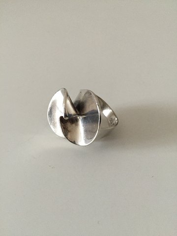 Georg Jensen Sterling Silver Ring modern No 130