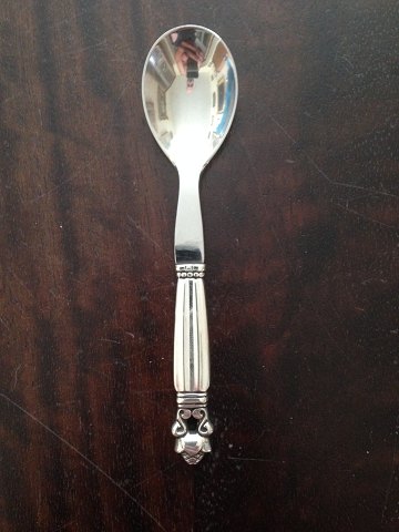 Georg Jensen Sterling Silver Acorn Egg Spoon No 085