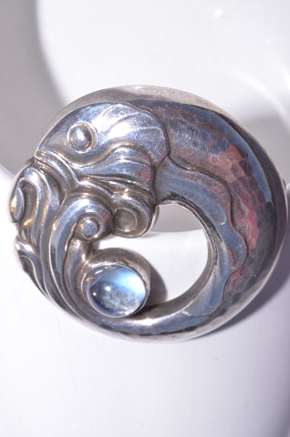 Georg Jensen Sølvbroche 10