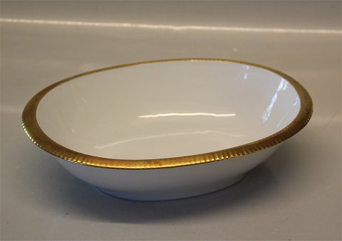 B&G Golden Sun Sigvard Bernadotte 012 b Vegetable bowl, oval 24.5 cm (573)
