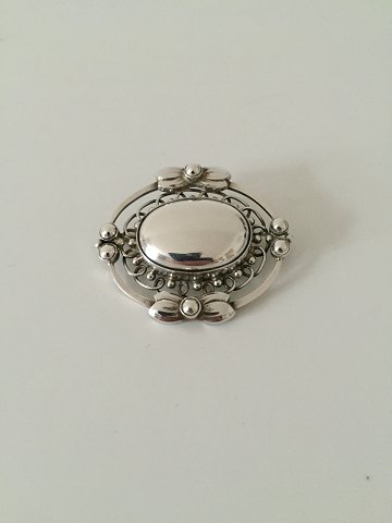 Georg Jensen Sterling Silver Brooch No 91