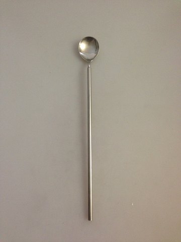 Georg Jensen Long Stainless Steel Cocktail Spoon