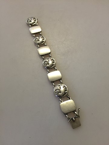 Georg Jensen Sterling Silver Bracelet with Pigeons No 102A