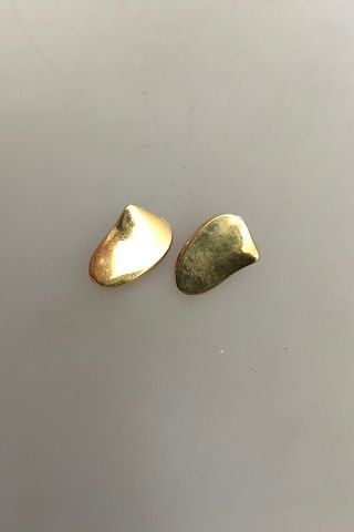 Bent Gabrielsen 14K Guld Øreklips No 747