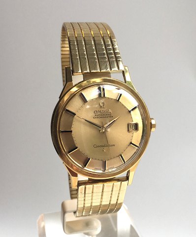 Omega Constellation Automatic Pie Pan 18 kt Gold. 
Ref. 14902 62SC. Jahr 1961-62