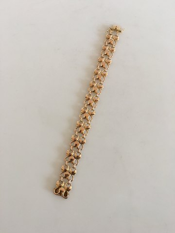 Georg Jensen 14K Guld Armbånd No 346