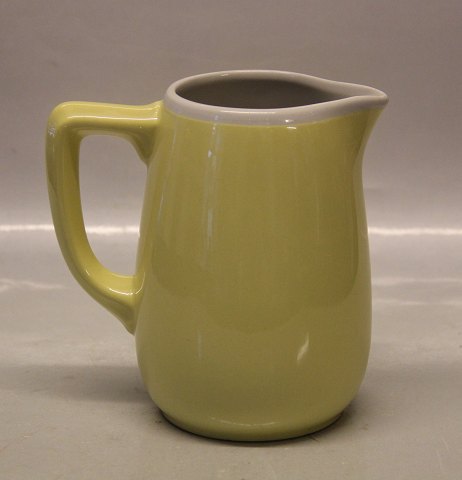 Hotelin, Yellow Aluminia Copenhagen Faience Hotel Dinnerware 3016-1 Milk pitcher 
14 cm