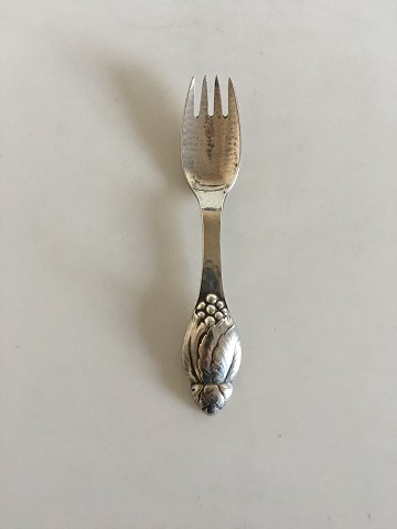 Evald Nielsen No 6 Spork in Silver