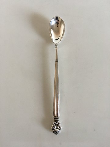 Georg Jensen Sterling Sølv Konge Lang Cocktailske No 037