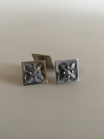 Georg Jensen Sterling Silver Cufflinks No 62A