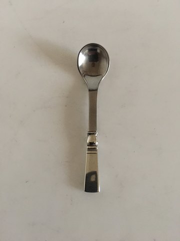 Georg Jensen Sterling Silver and Steel Mustard Spoon