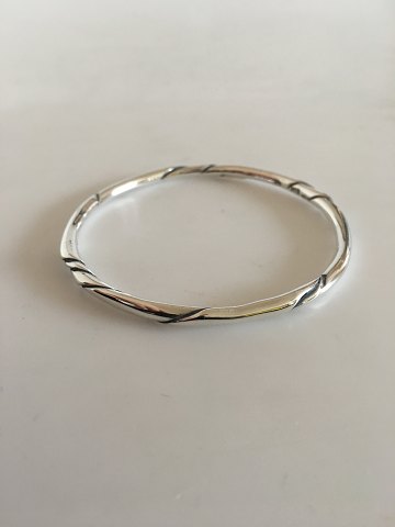 Georg Jensen Sterling Sølv Ole Kortzau Armring No 333