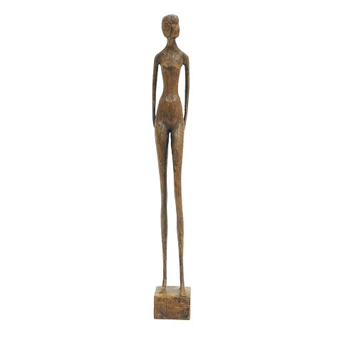 Otto P-Figur, Holz. H: 39cm