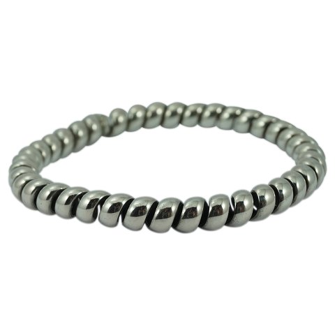 A. Michelsen; Spiral armring af sølv