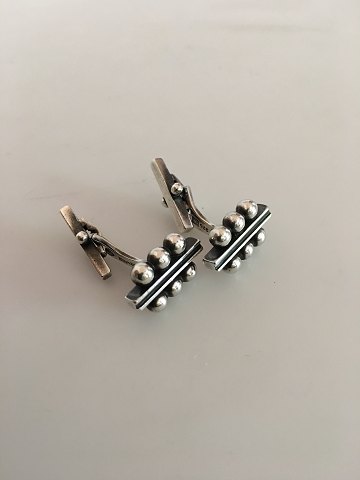 Georg Jensen Sterling Silver Cufflinks No 61.