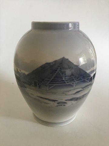 Royal Copenhagen Unika Vase af Richard Bøcher fra 6. Januar 1923