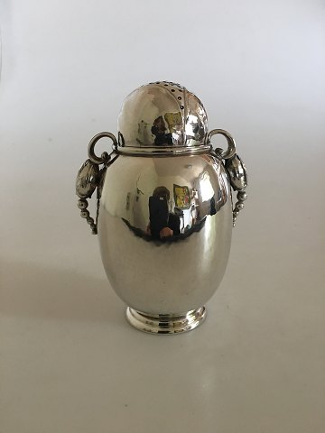 Georg Jensen Sterling Sølv Magnolia Sukkerbøsse No 2A