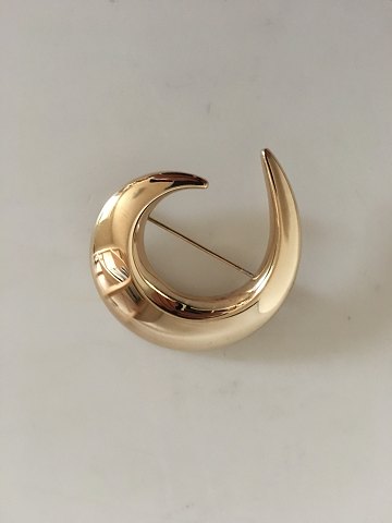 Hans Hansen 14K Guld Broche No 105