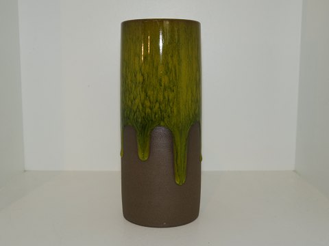 Nymolle Art Pottery
Vase with yellow running glaze by Gunnar Nylund 
