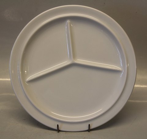 HANK Bing & Groendahl White Dinnerware, Magnussen 730 Cabaret plate  25.5 cm
