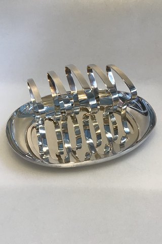 Georg Jensen Sterling Silver Toast Rack and Tray No 1183