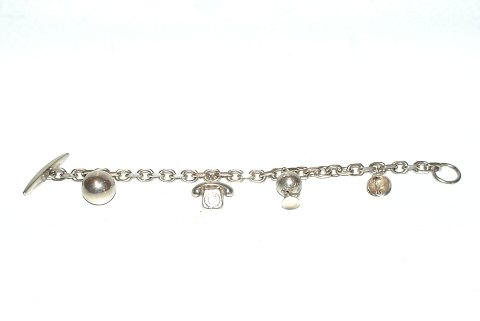 Anker Armbånd med 
Charms sterling