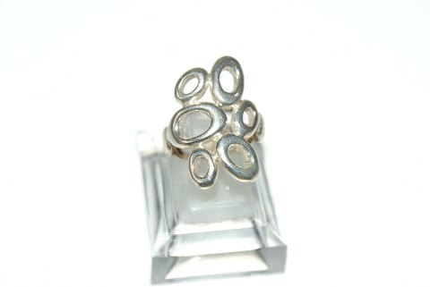 Finger silver ring