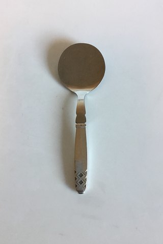 Georg Jensen Sterling Sølv Rune Rund Serveringsspade No 160