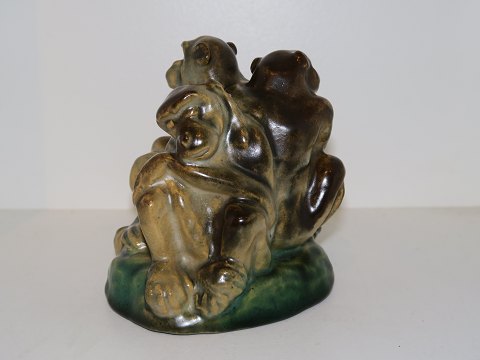 Early Michael Andersen art pottery
Three monkeys figurine