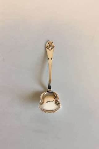 French Lilly Silver Jam Spoon O.V. Mogensen