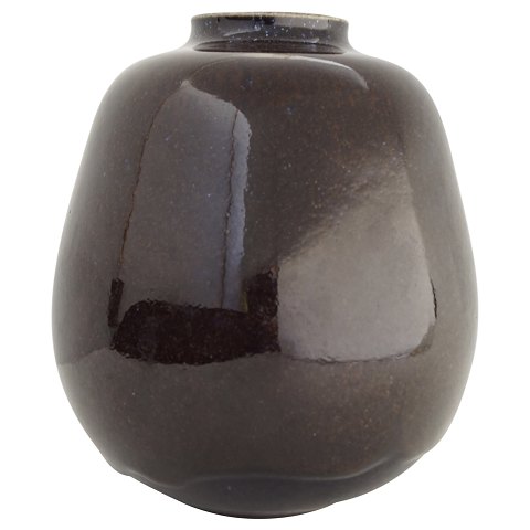 Royal Copenhagen, Kresten Bloch; Vase af stentøj, 1957