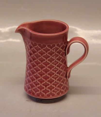 303 Flødekande 10 cm 1,5 dl Bing & Grøndahl Pink / Rosa Cordial Quistgaard for 
B&G / Nissen Kronjyden Stoneware