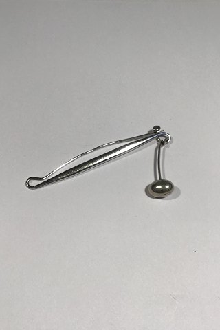 Georg Jensen Sterling Sølv Broche No 377 Torun