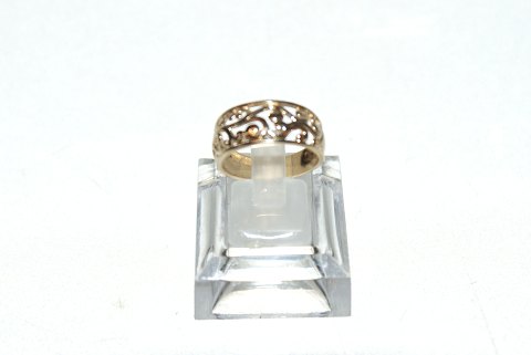 Elegant Guldring, 14 Karat