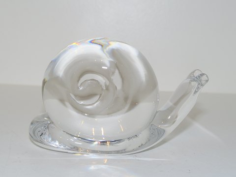 Holmegaard 
Snail figurine