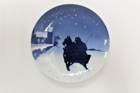 Bing & Grondahl. Christmas plate 1906. Diameter 18 cm. (1 quality)