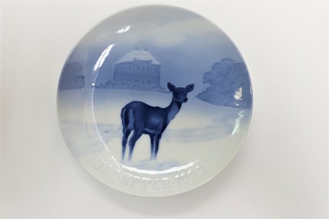 Bing & Grondahl. Christmas plate 1923. Diameter 18 cm. (1 quality)