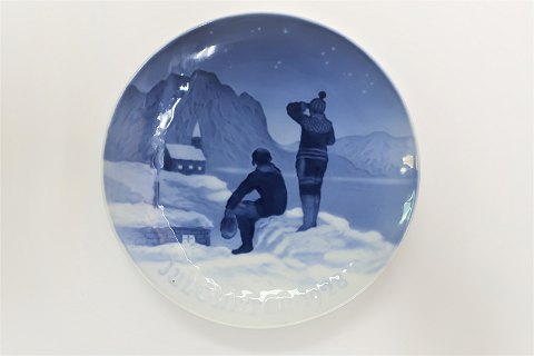 Bing & Grondahl. Christmas plate 1928. Diameter 18 cm. (1 quality)